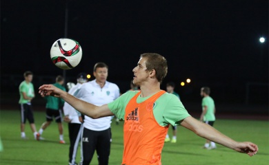 Воспитанники Академии "Рамзан" побывали на тренировке "Терека"