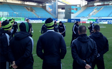 Грозненцы провели тренировку на стадионе «Арена-Химки»