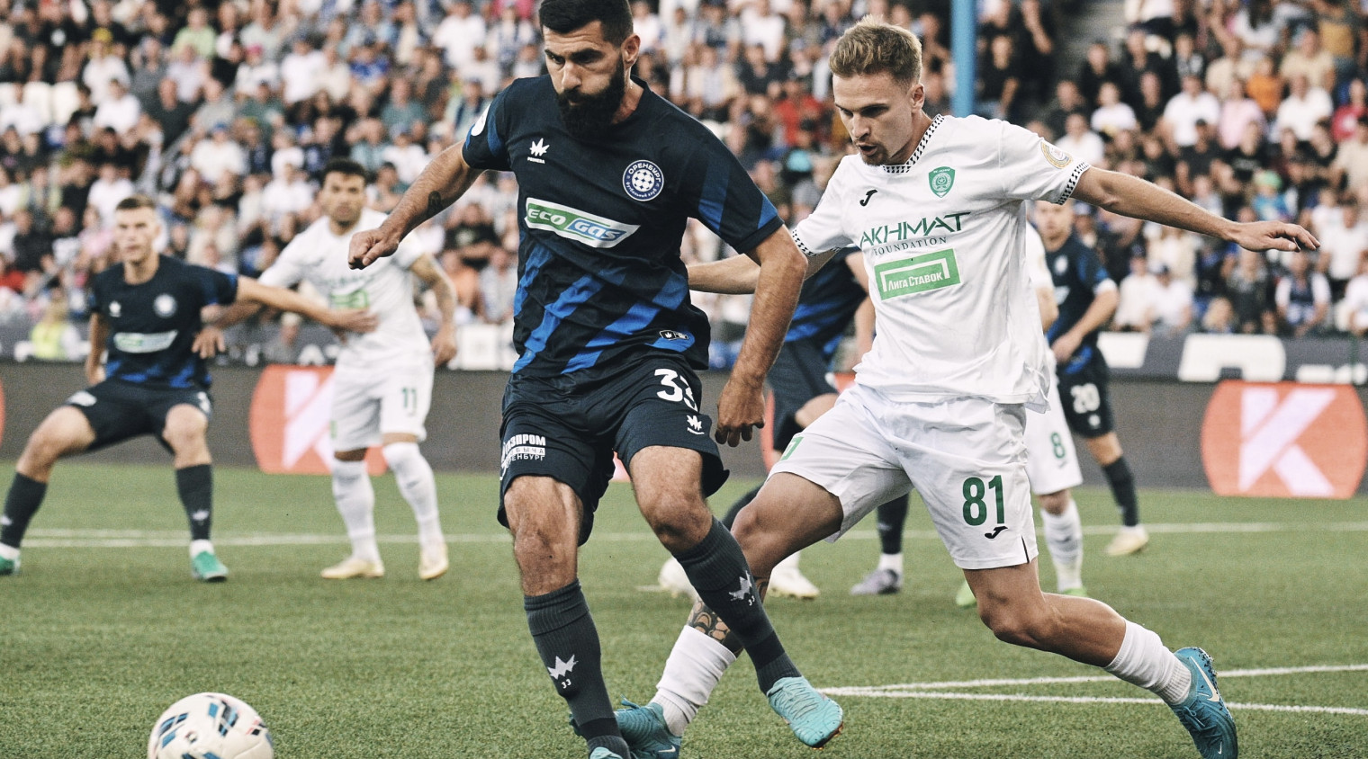 «Ахмат» сыграл вничью в Оренбурге