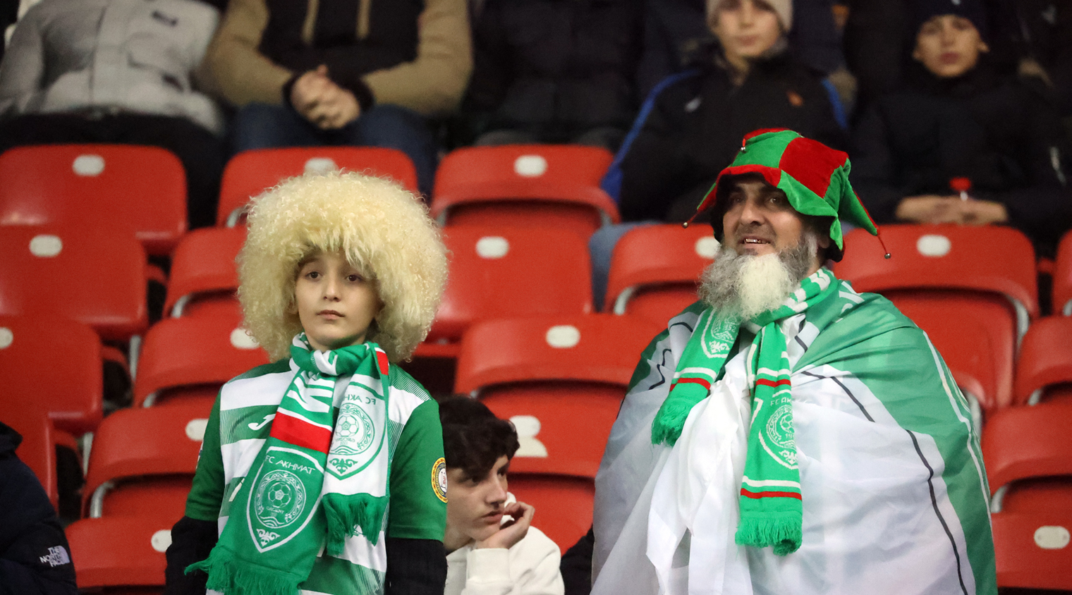 За кадром: "Ахмат" - "Спартак"