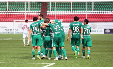 Молодежный состав "Терека" в гостях разгромил "Уфу"