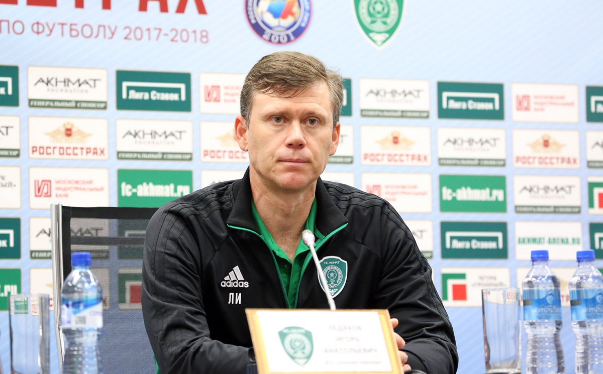 Пресс-конференция после матча «Ахмат» – «Тосно» 