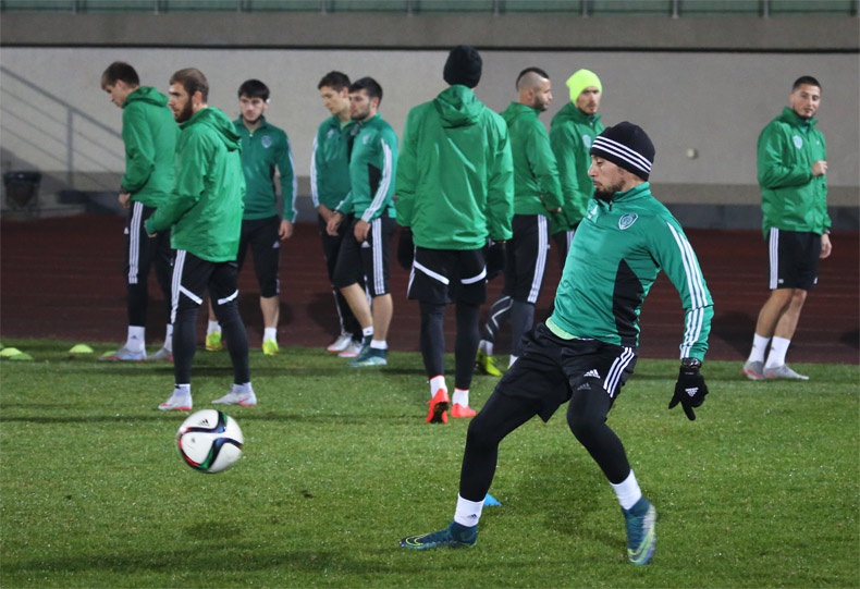 «Терек» начал подготовку к матчу с «Кубанью»