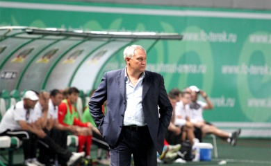 Пресс-конференция после матча "Волга" - "Терек"