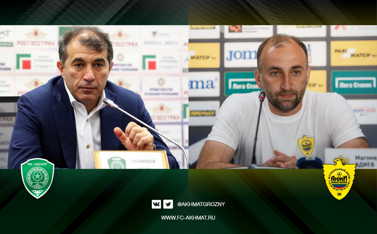 Пресс-конференция после матча «Ахмат» – «Анжи»