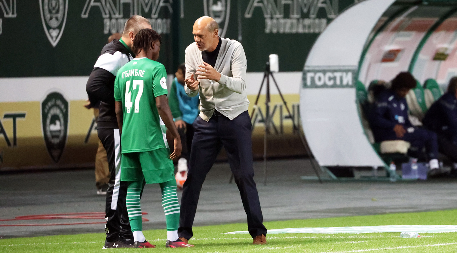 За кадром: "Ахмат" - "Динамо"