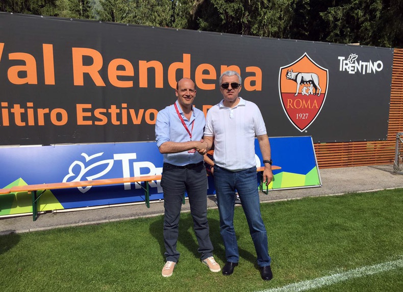 Генеральный директор «Терека» побывал на матче с «Ромой»