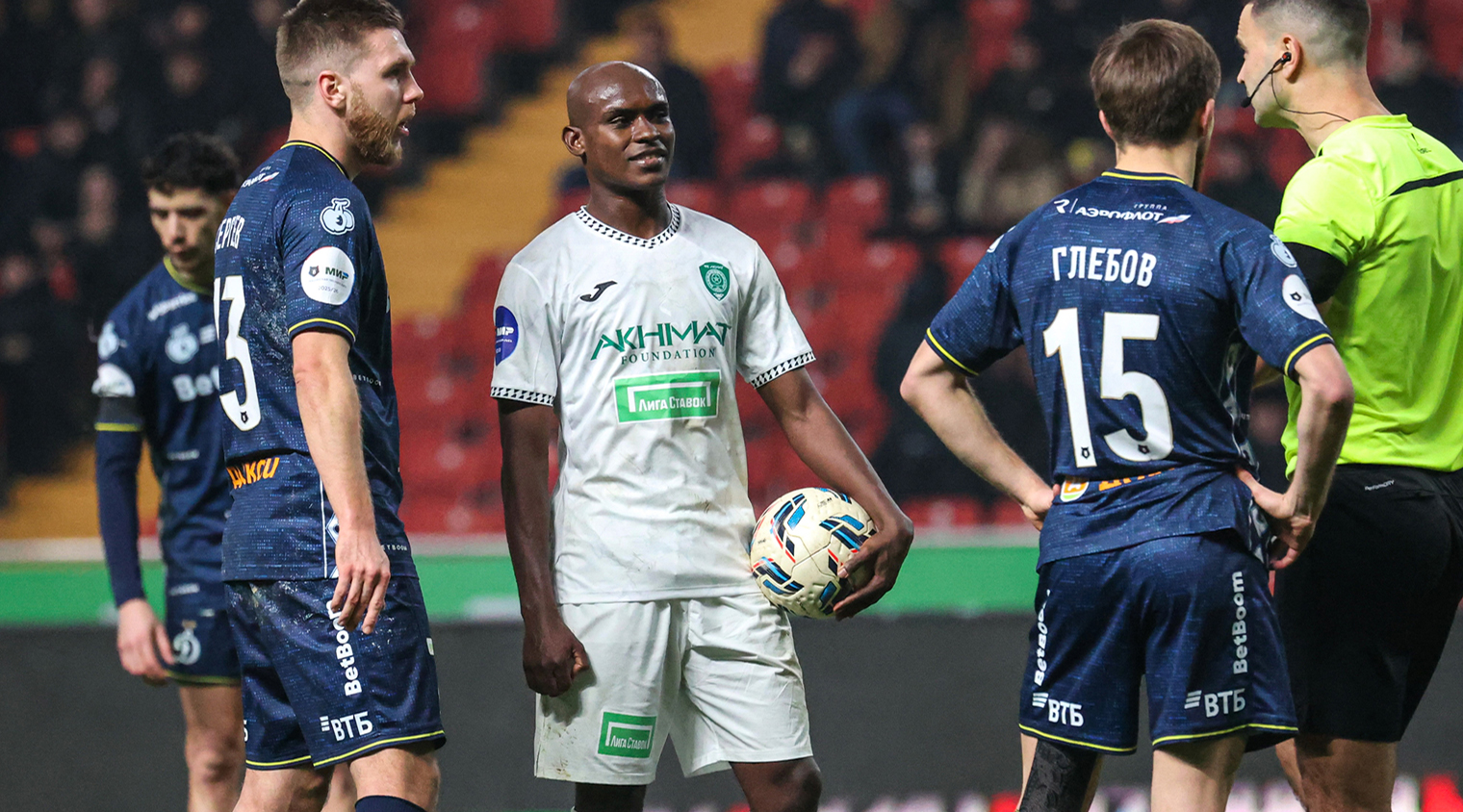 Эгаш Касинтура: Хотели реабилитироваться перед нашими болельщиками