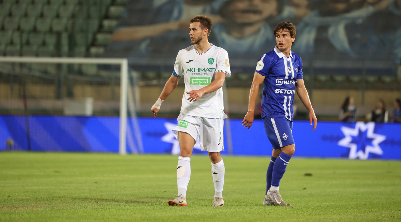 «Ахмат» уступил в игре с «Динамо» из Махачкалы