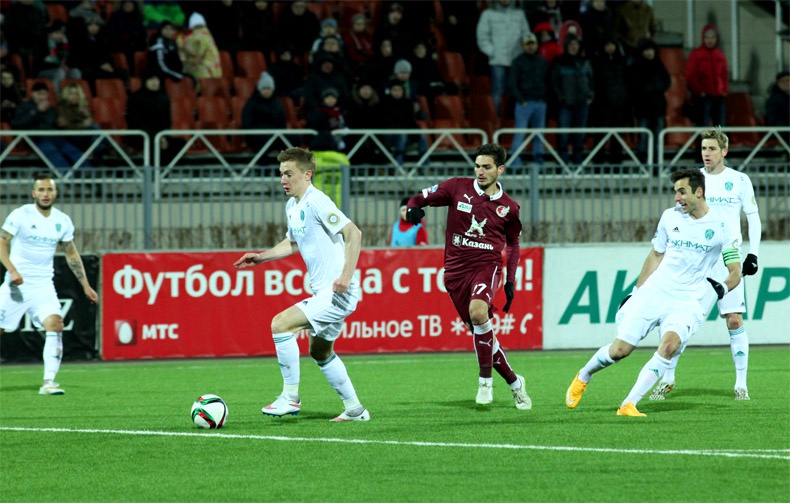 Грозненцы уступили в Казани