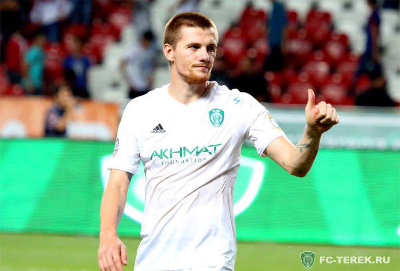 Олег Иванов - лучший игрок «Терека» в октябре