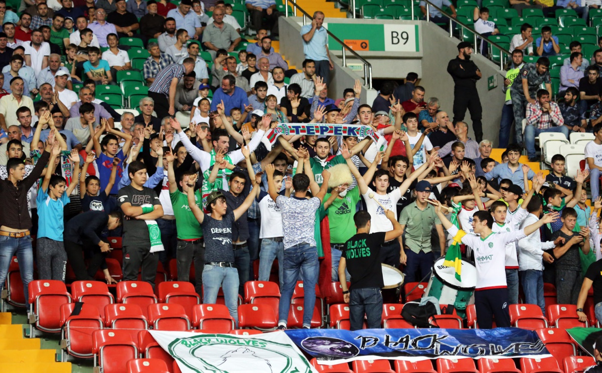 Организация прохода болельщиков «Терека» на матч в Санкт-Петербурге