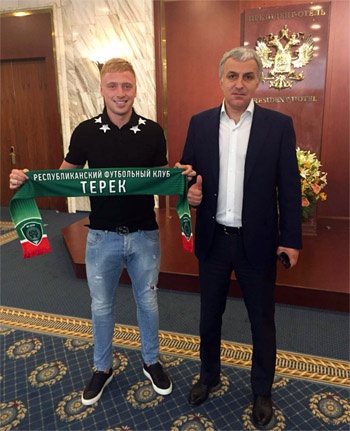 «Терек» подписал контракт с Брызгаловым