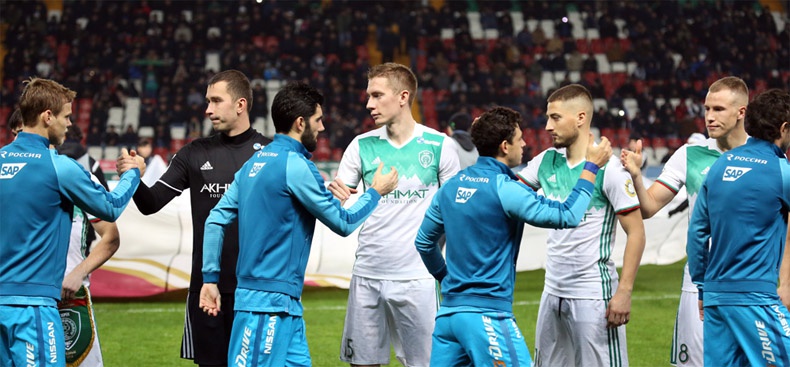 «Терек» - «Зенит»: цифры и факты