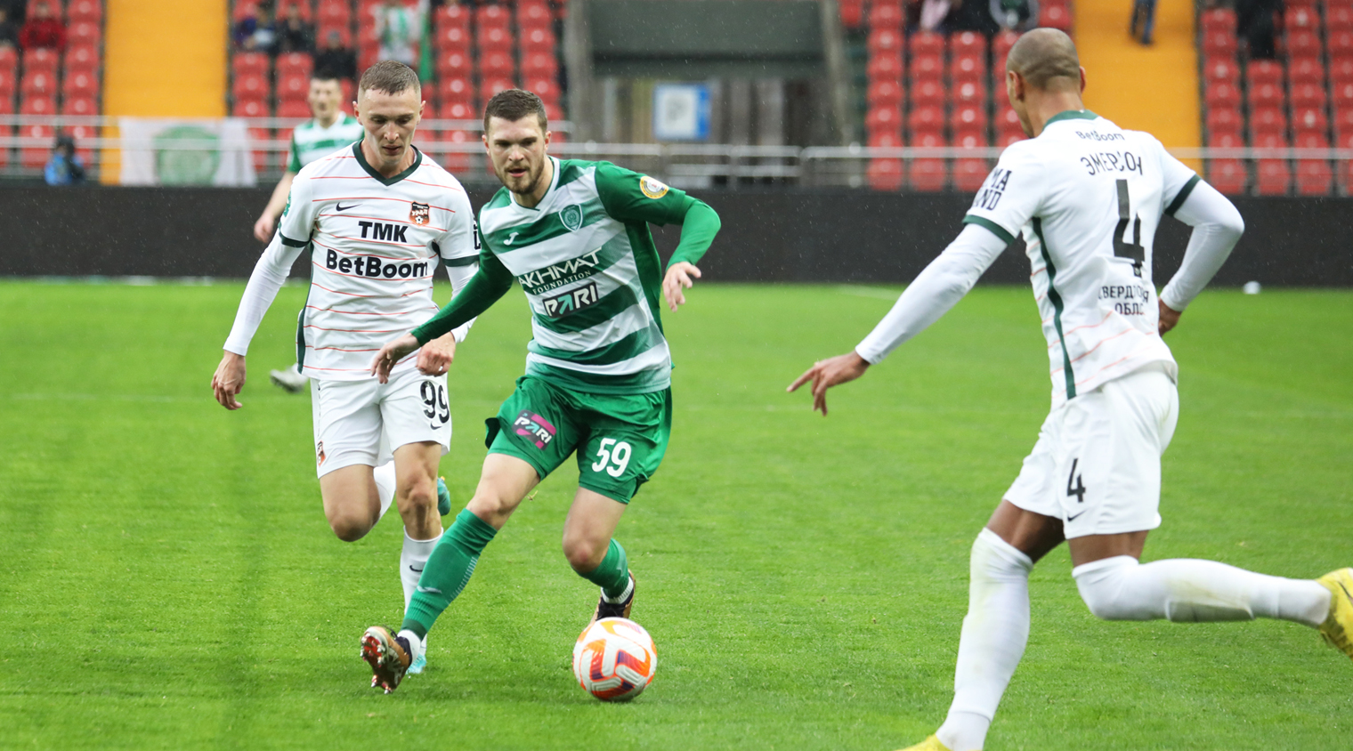 "Урал" - "Ахмат": история противостояния