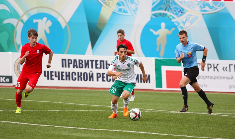 Молодежный состав «Терека» одержал первую победу.