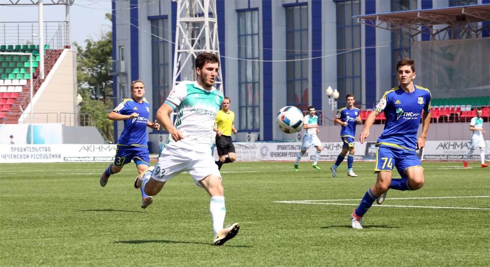 Матч молодежных команд "Терека" и "Ростова" завершился вничью.