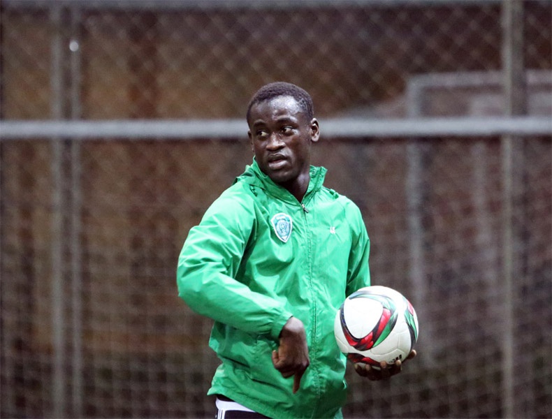 Фоторепортаж с первой тренировки "Терека" в 2016 году