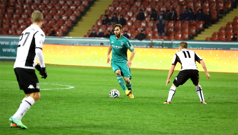 Грозненцы с минимальным счетом уступили «Краснодару»