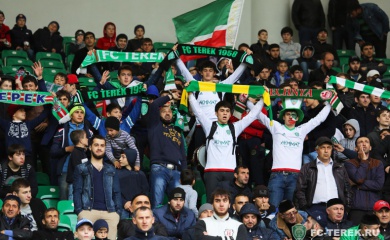 Свыше двух тысяч болельщиков поддержат "Терек" в Каспийске