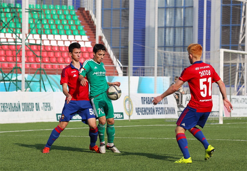 Фоторепортаж с матча молодежных составов «Терека» и ЦСКА