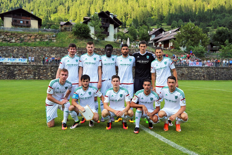 "Терек" провел товарищеский матч с "Кальяри"