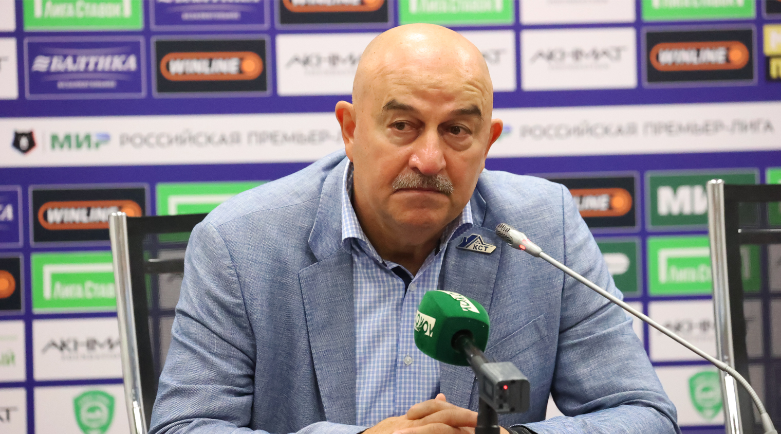 Станислав Черчесов: Благодарен команде, что хотели отыграться играя в меньшинстве 