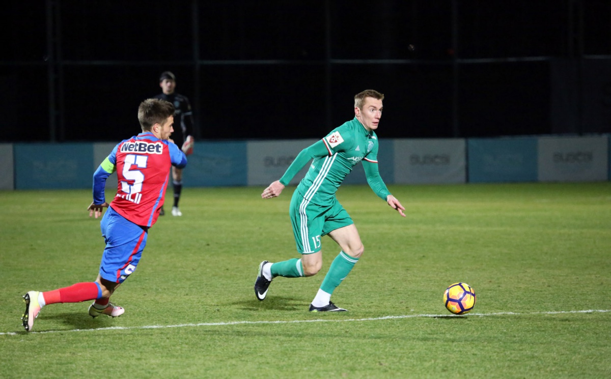 «Терек» сыграл вничью со «Стяуа»