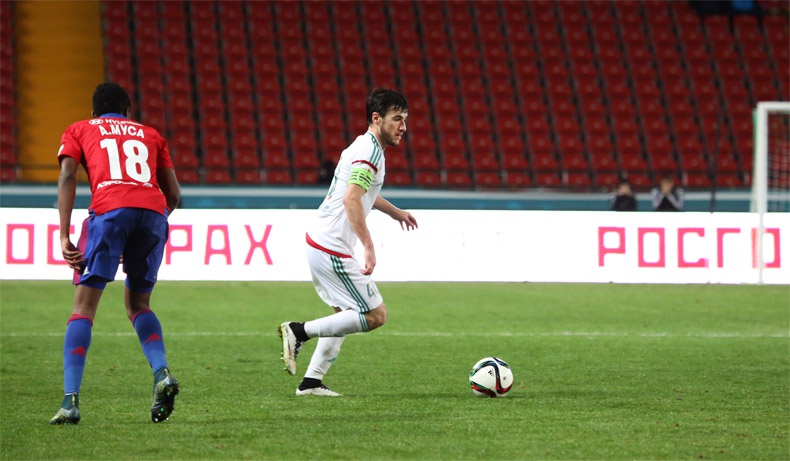 Ризван Уциев: Думаю, мы провели с ЦСКА равную игру.