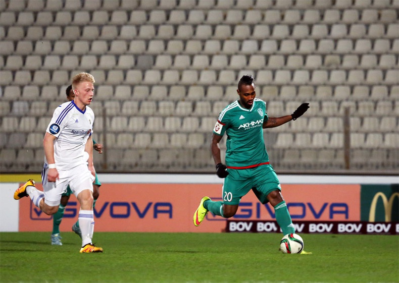 Фоторепортаж с матча «Терек» - «Стабек»